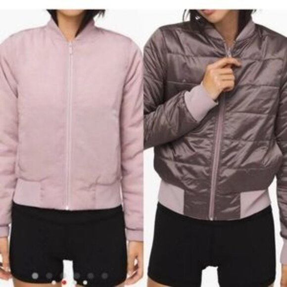 lululemon athletica Jackets & Blazers - Lululemon reversible Serene Bomber Jacket